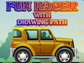 Žaidimas Fun racer with Drawing path