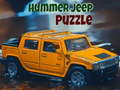 Žaidimas Hummer Jeep Puzzle