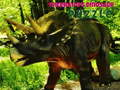 Žaidimas Triceratops Dinosaur Puzzle