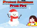 Žaidimas Protect Snowman From Fire