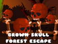 Žaidimas Brown Skull Forest Escape