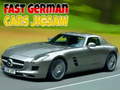 Žaidimas Fast German Cars Jigsaw