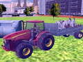 Žaidimas 3D city tractor garbage sim