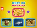 Žaidimas What Do Animals Eat?