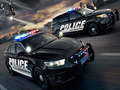 Žaidimas Police Cars Slide Puzzle