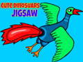 Žaidimas Cute Dinosuars Jigsaw