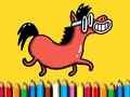 Žaidimas Back To School: Pony Coloring Book