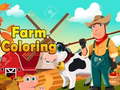 Žaidimas Farm Coloring