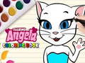 Žaidimas Talking Angela Coloring Book