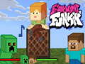 Žaidimas Friday Night Funkin Minecraft Steve vs Creeper