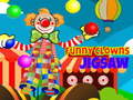 Žaidimas Funny Clowns Jigsaw