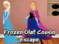 Žaidimas Frozen Olaf Cousin Escape