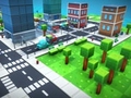 Žaidimas Pixel City Runner 3D