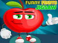 Žaidimas Funny Fruits Jigsaw