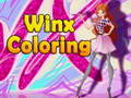 Žaidimas Winx Coloring