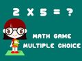 Žaidimas Math Game Multiple Choice