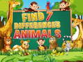 Žaidimas Find 7 Differences Animals