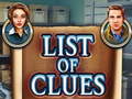 Žaidimas List of clues