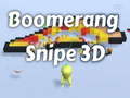 Žaidimas Boomerang Snipe 3D