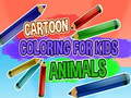 Žaidimas Cartoon Coloring Book for Kids Animals