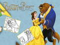 Žaidimas Beauty & the Beast Coloring Book