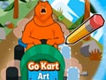 Žaidimas Grizzy and the Lemmings: Go Kart Art