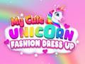 Žaidimas My Cute Unicorn Fashion Dress Up