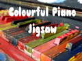 Žaidimas Colourful Piano Jigsaw