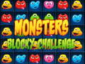 Žaidimas Monsters blocky challenge