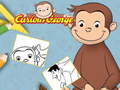 Žaidimas Curious George Coloring Book