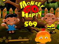 Žaidimas Monkey Go Happy Stage 569