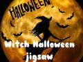 Žaidimas Witch Halloween Jigsaw