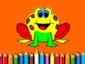 Žaidimas Back To School: Frog Coloring Book