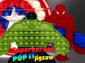 Žaidimas Superheroes Pop It Jigsaw