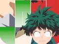 Žaidimas Hero Academia Boku Anime Manga Piano Tiles Games