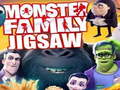 Žaidimas Monster Family Jigsaw 