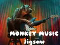 Žaidimas Monkey Music Jigsaw
