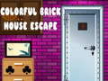 Žaidimas Colorful Brick House Escape