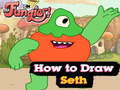 Žaidimas The Fungies How to Draw Seth