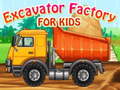 Žaidimas Excavator Factory For Kids