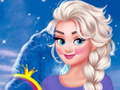 Žaidimas Elsa Frozen Stylish Roses