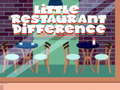 Žaidimas Little Restaurant Difference