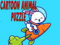 Žaidimas Cartoon Animal Puzzle