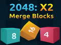 Žaidimas 2048: X2 merge blocks
