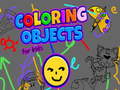 Žaidimas Coloring Objects For kids
