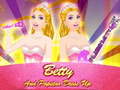 Žaidimas Betty And Popstar Dress Up