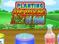 Žaidimas Planting and Making Of Food
