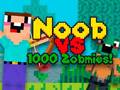 Žaidimas Noob vs 1000 Zombies