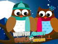 Žaidimas Winter Snowy Owls Jigsaw