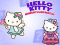 Žaidimas Hello Kitty Memory Card Match